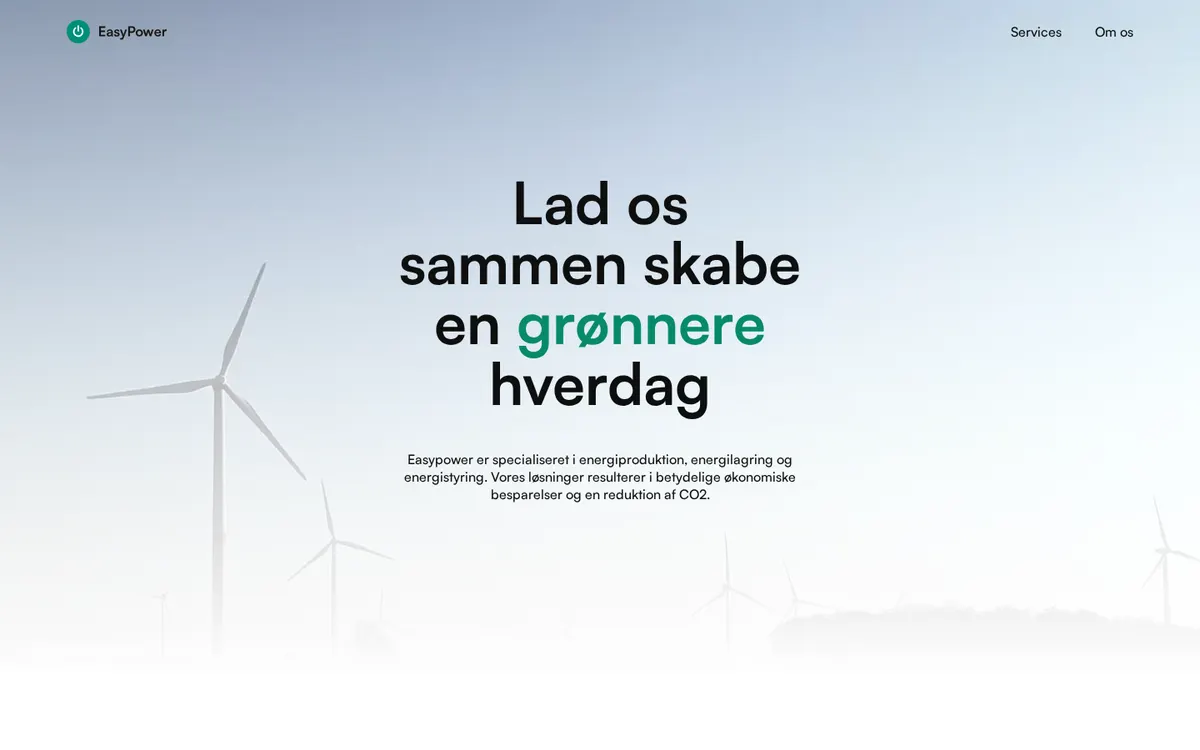 Forsiden af EasyPower